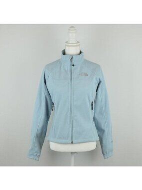 The North Face Windwall Women's Small Blue Full Zip Fleece Jacket